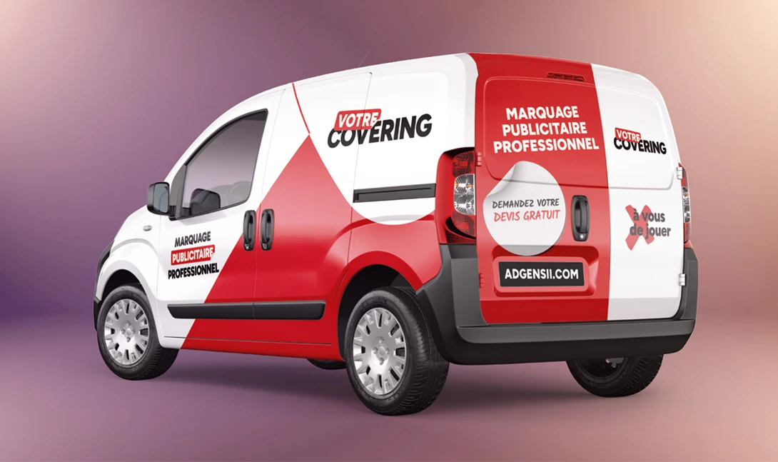 Marquage de véhicule professionnel